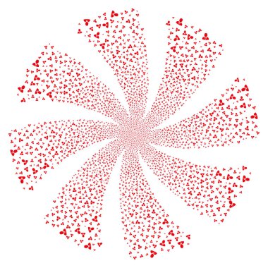 Yöneticisi havai fişek girdap çiçek