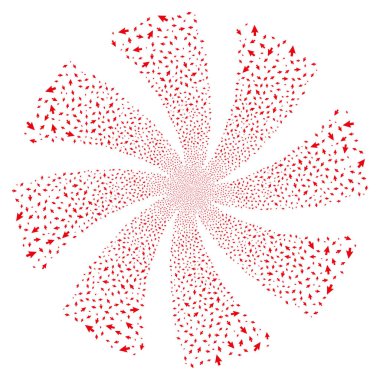 Fare imleci havai fişek girdap döndürme