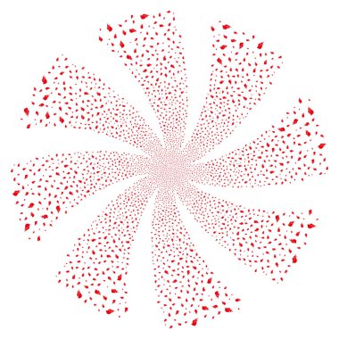 Kişi stres grev havai fişek girdap çiçek