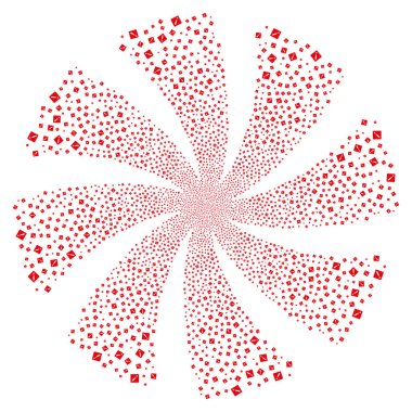 Sorun havai fişek girdap çiçek