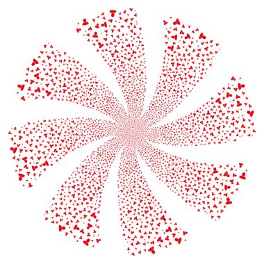 Kullanıcı havai fişek girdap döndürme