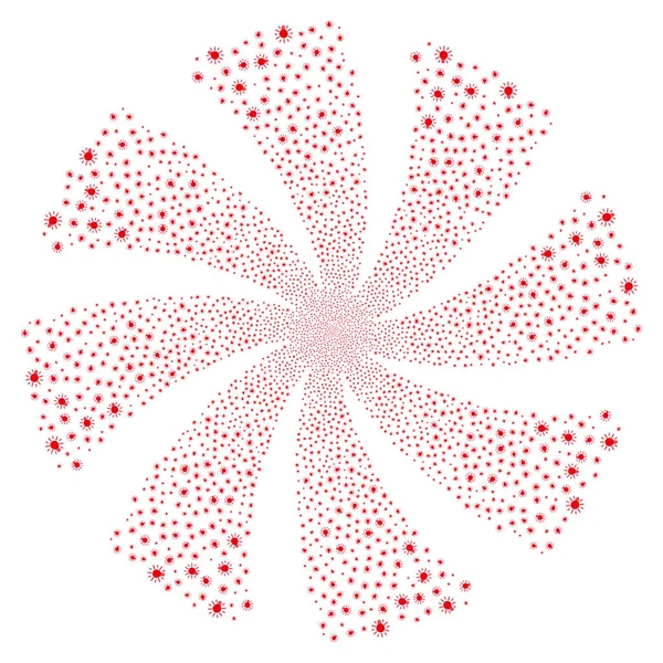 Ampul havai fişek girdap döndürme