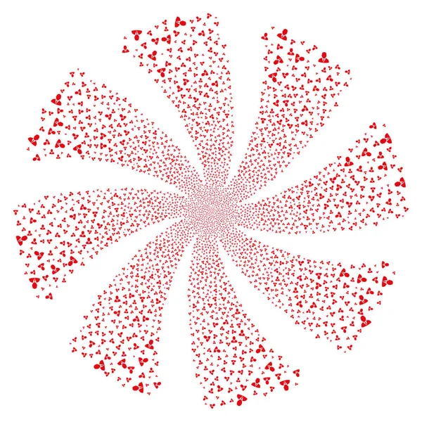 Yöneticisi havai fişek girdap çiçek