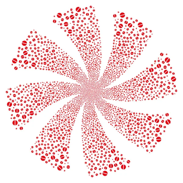 Eczane Tablet havai fişek girdap çiçek