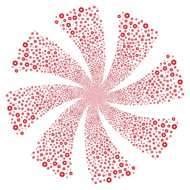 Kalite havai fişek girdap döndürme