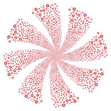 Emlak havai fişek girdap çiçek