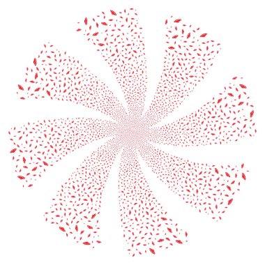 UFO havai fişek girdap döndürme