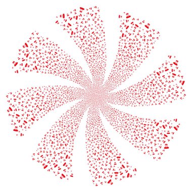 Asker havai fişek girdap döndürme