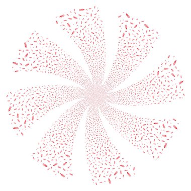 Termometre havai fişek girdap çiçek