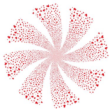 Fireworks girdap çiçek başparmak