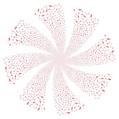 Eğilim havai fişek girdap çiçek