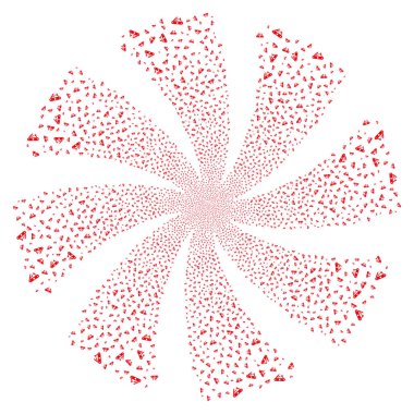 Evrensel ordu bıçak havai fişek girdap döndürme