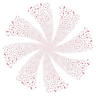 İngiliz anahtarı havai fişek girdap çiçek