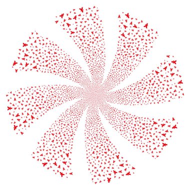 Yuan havai fişek girdap döndürme