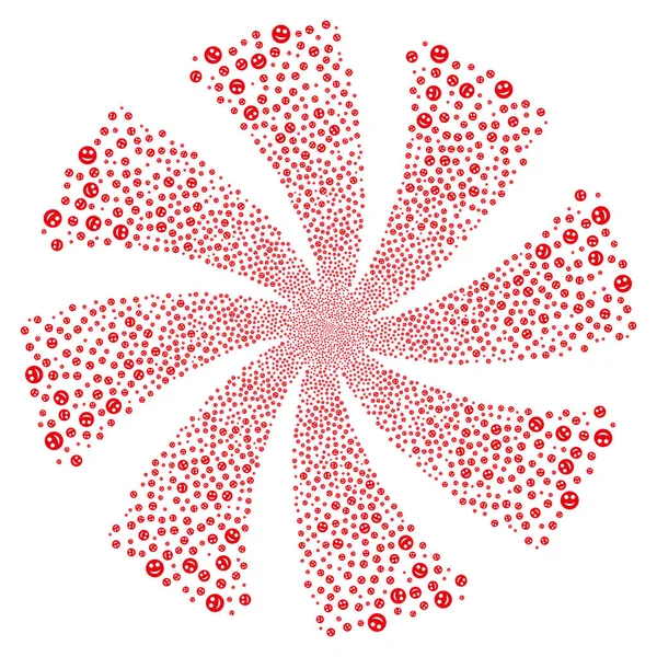 Fireworks girdap çiçek gülümse