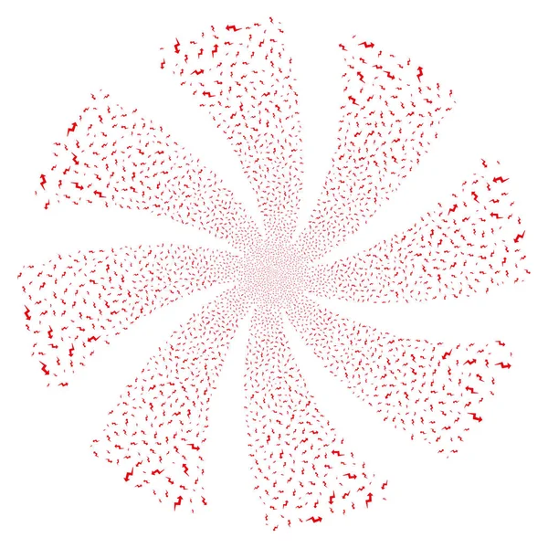 Eğilim havai fişek girdap çiçek