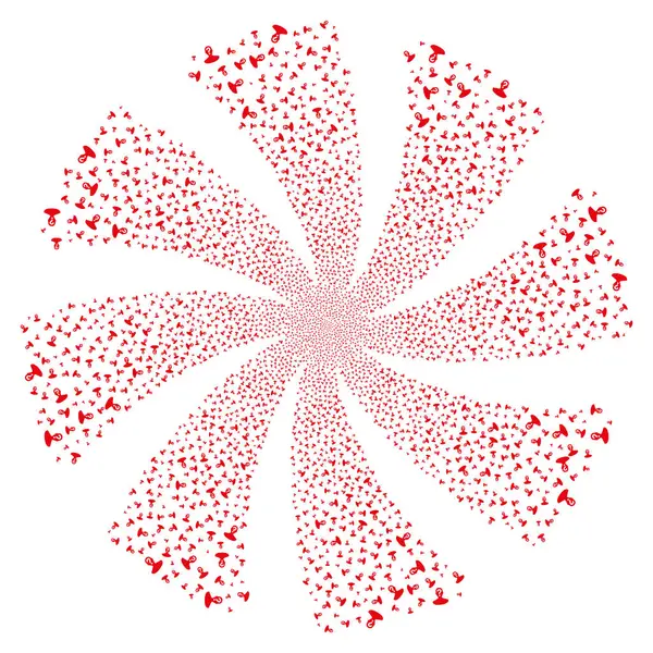 Bilinmeyen kişi havai fişek girdap çiçek