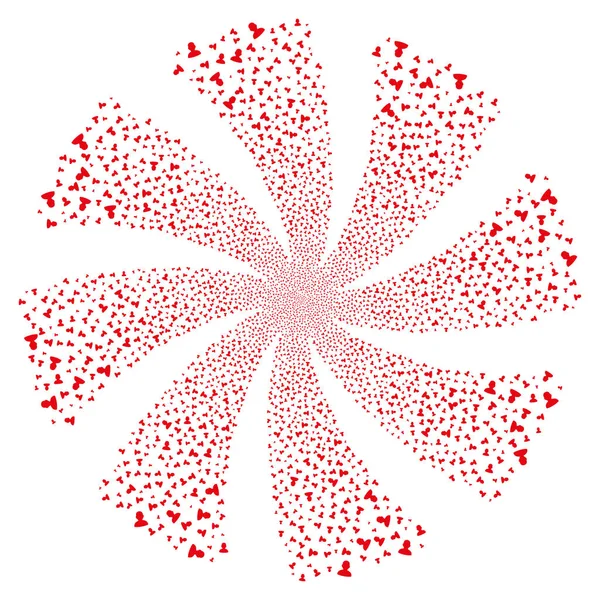 Kullanıcı havai fişek girdap çiçek