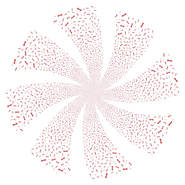 İngiliz anahtarı havai fişek girdap çiçek