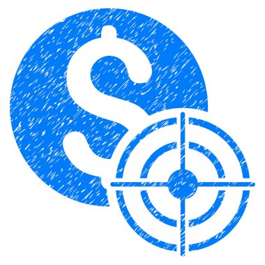 İş hedef Grunge simgesi