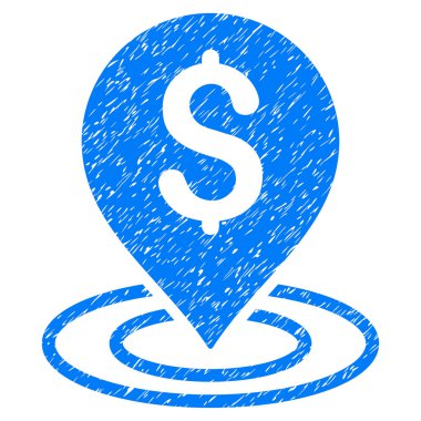 Doları Grunge simgesi yerleştir