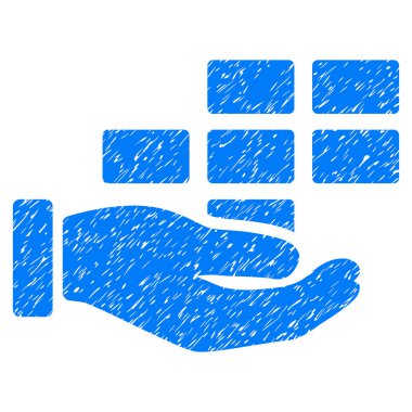 Zamanlama hizmeti el Grunge simgesi