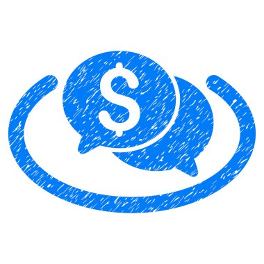 Mali sohbet alanı Grunge simgesi