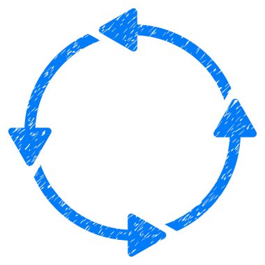 Dairesel rota Grunge simgesi