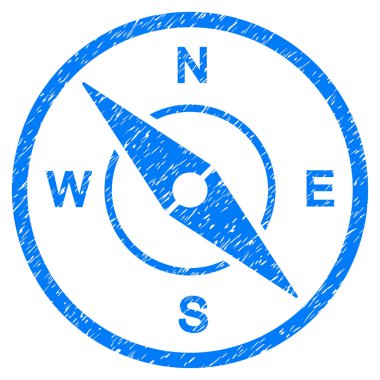 Pusula grunge simgesi