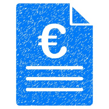 Euro belge Grunge simgesi