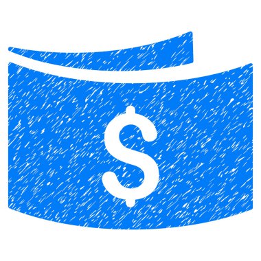 Banknot Grunge simgesi