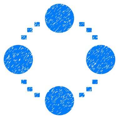 Dairesel ilişkiler Grunge simgesi