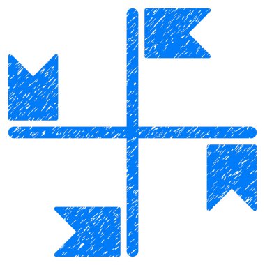 Bayraklar Grunge simgesi