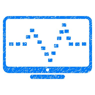 Noktalı darbe Grunge simgesi izlemek