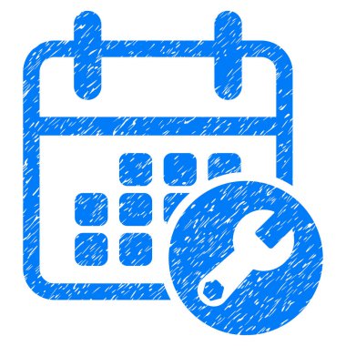 Takvim Kur Grunge simgesi