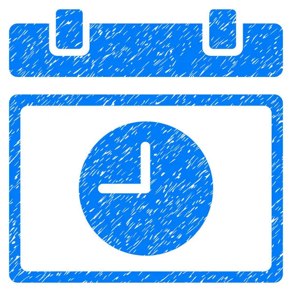 Horario Grunge Icono — Vector de stock