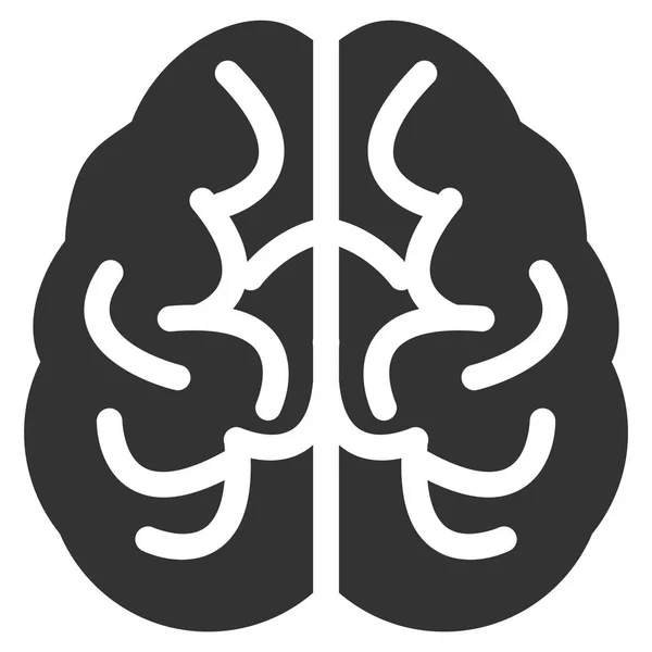 Hersenen vector pictogram — Stockvector