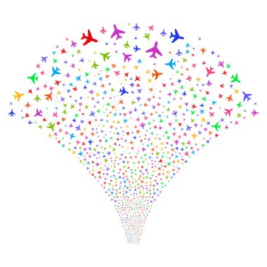 Hava uçak çeşme akımı