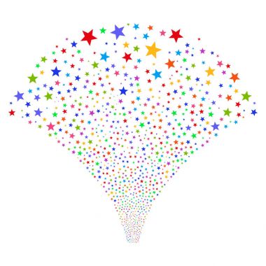 Havai fişek yıldızı çeşme dere