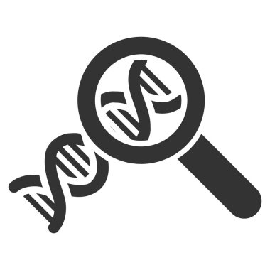 Genetik vektör simgesi