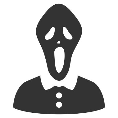 Korku vektör simgesi