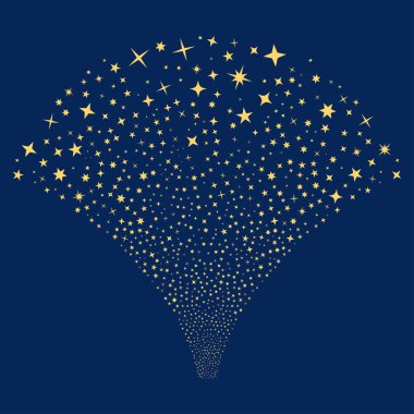 Konfeti yıldız çeşme dere