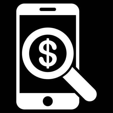 Telefon denetim vektör simgesi