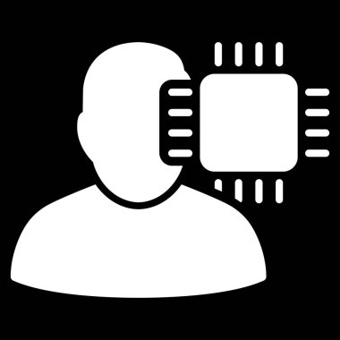 Nöro arabirim vektör simgesi