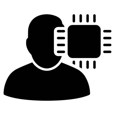 Nöro arabirim vektör simgesi