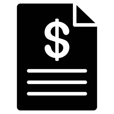 Fiyat listesi vektör simgesi