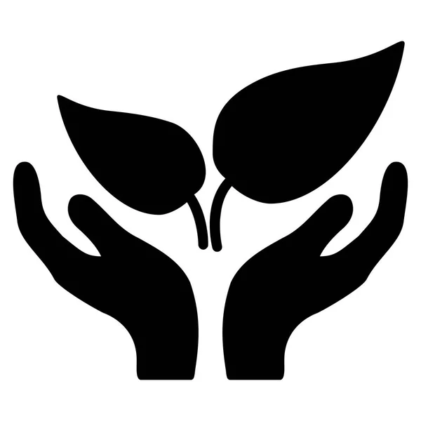 Eco start vektor symbol — Stock vektor