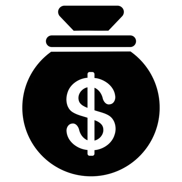 Money Bag Vector Icon — Stock Vector