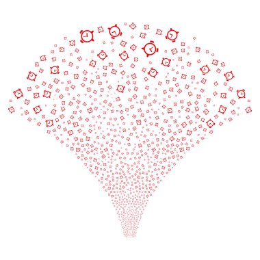 Kaynak akışı çalar saat simgeleri