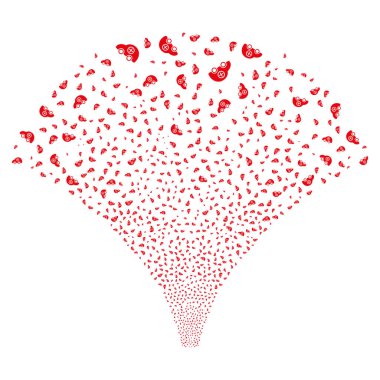 Kaynak akışı ambulans araba simgeleri